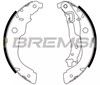 Задние барабанные колодки GF0389 BREMSI