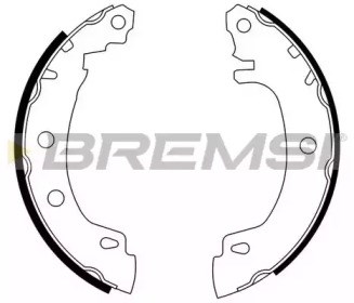 Задние барабанные колодки GF0405 BREMSI