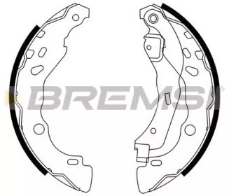 Барабанные колодки GF0409 BREMSI