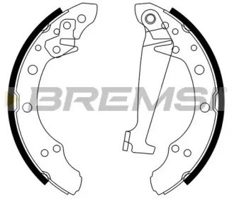 Колодки гальмові задні, барабанні GF0556 Bremsi