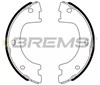 Тормозные колодки стояночного тормоза GF0560 BREMSI