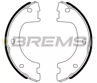 Тормозные колодки стояночного тормоза GF0560 BREMSI