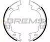 Тормозные колодки стояночного тормоза GF0804 BREMSI