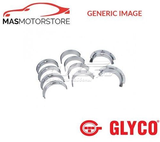 Коренные вкладыши коленвала комплект (STD) H1049 GLYCO
