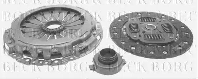 Комплект сцепления (3 части) HK2146 BORG&BECK