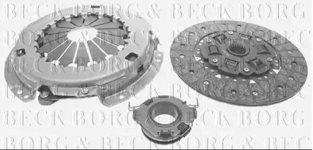 Комплект сцепления (диск, корзина, подшипник) HK2156 BORG&BECK