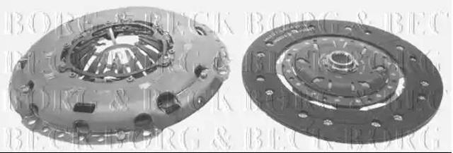 Комплект сцепления (3 части) HK2205 BORG&BECK