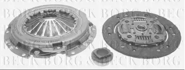 Комплект сцепления (3 части) HK7843 BORG&BECK