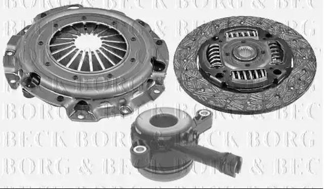 Комплект сцепления (3 части) HKT1546 BORG&BECK