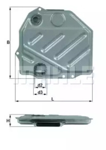 Фильтр АКПП HX48 MAHLE