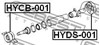 Навесной подшипник HYCB001 FEBEST