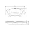 Колодки тормозные дисковые комплект J3612031 NIPPARTS