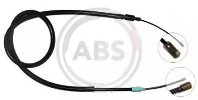 Трос стояночного тормоза задний левый K13317 ABS