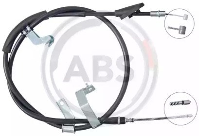 Трос ручного тормоза задний K17303 ABS