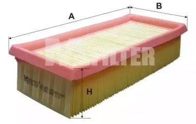 Фильтр воздушный K182 MFILTER