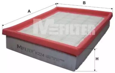 Воздушный фильтр K224 MFILTER