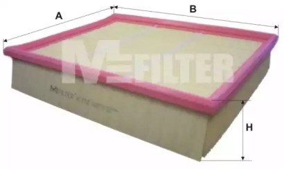 Элемент воздушного фильтра K372 MFILTER