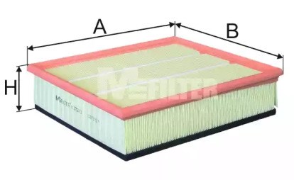 Фільтр повітряний K3781 Mfilter