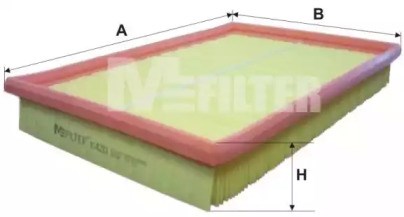 Воздушный фильтр K420 MFILTER