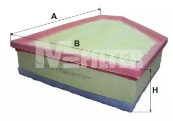 Элемент воздушного фильтра K7020 MFILTER