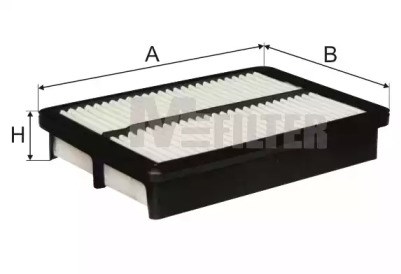 MFILTER K7061 Фильтр воздушный в наличии Павлоград