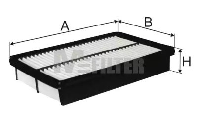 MFILTER K7065 Воздушный фильтр в наличии Ирпень