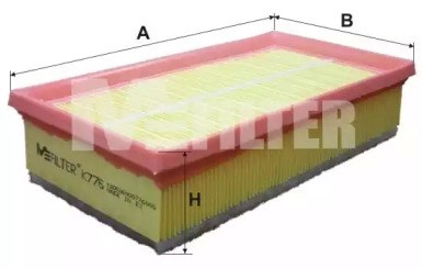 MFILTER K776 Воздушный фильтр в наличии Киев