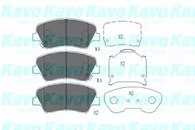 KAVO PARTS KBP3030 Передние тормозные колодки в наличии Винница