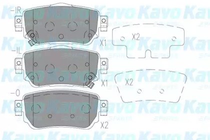 KBP6615 Задние тормозные колодки купить Черновцы