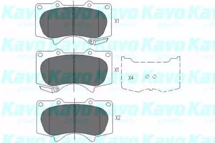 KBP9020 Передние тормозные колодки купить Кривой Рог