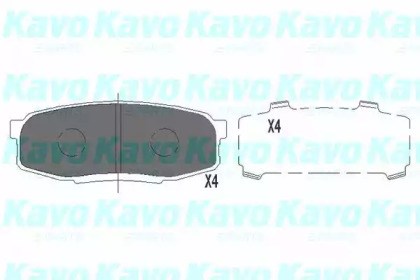 KBP9099 Задние тормозные колодки купить Одесса