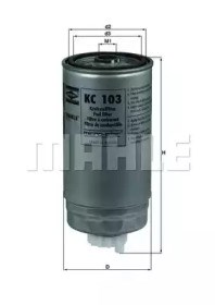 Фильтр топливный KC103 MAHLE