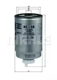 KC18 MAHLE Топливный фильтр купить в Николаев