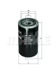Фильтр топлива KC192 MAHLE