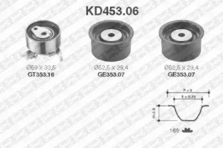 Ременный комплект KD453.06