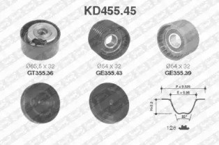 Ременный комплект KD455.45