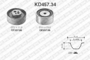 Ременный комплект KD457.34