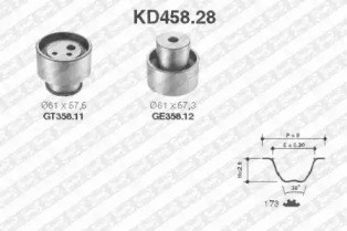Ременный комплект KD458.28