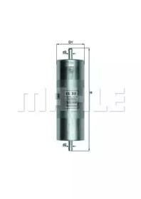 Топливный фильтр KL35 MAHLE
