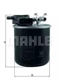 Топливный фильтр KL949 MAHLE