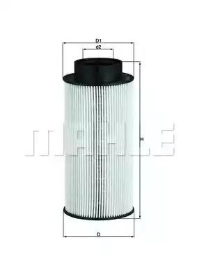 Топливный фильтр KX182D MAHLE