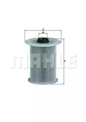 Фильтр-отстойник топлива грубой очистки KX183D MAHLE