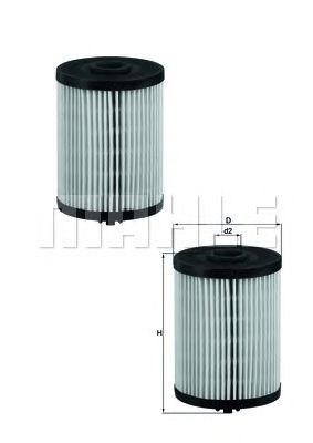 MAHLE KX200DS Фильтр топливный в наличии Полтава