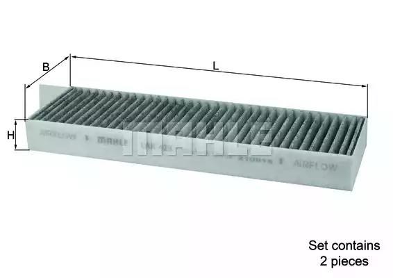 MAHLE LAK428S Фильтр салона в наличии Днепр