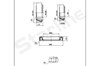 Комплект подшипника ступицы колеса LO00802 STARLINE