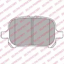 Передние тормозные колодки LP1144 DELPHI