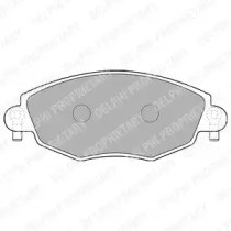 Тормозные колодки LP1533 DELPHI