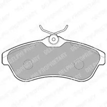 Тормозные колодки LP1715 DELPHI