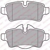 Задние дисковые колодки LP2022 DELPHI