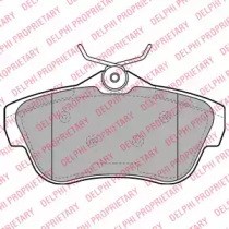 Колодки дисковые  LP2071 DELPHI